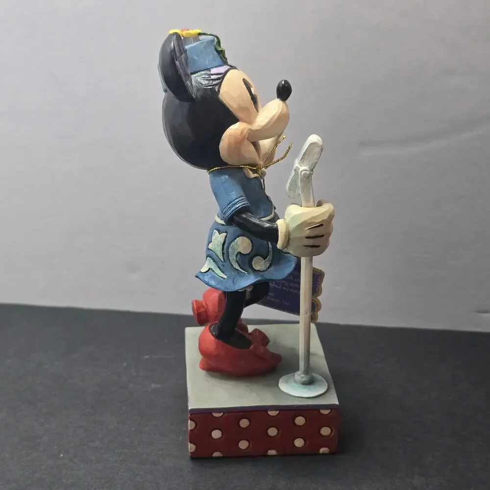 Jim Shore Disney Traditions Sweet Harmony Minnie Singer 4050388 Box Tag